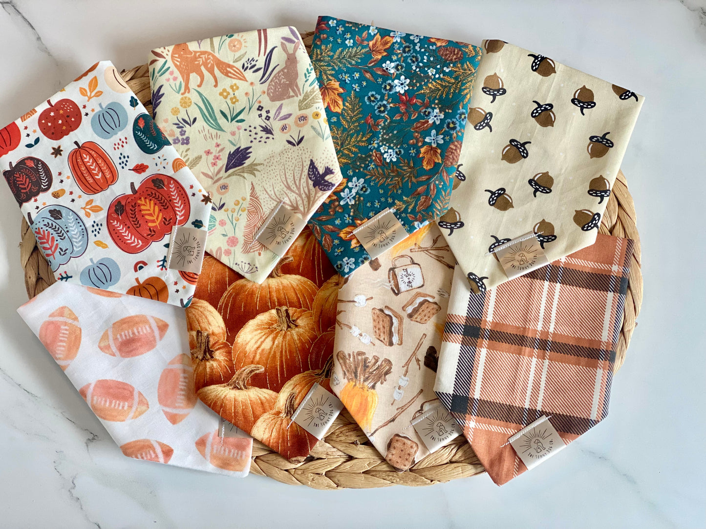 Campfire & Smores Dog Bandana