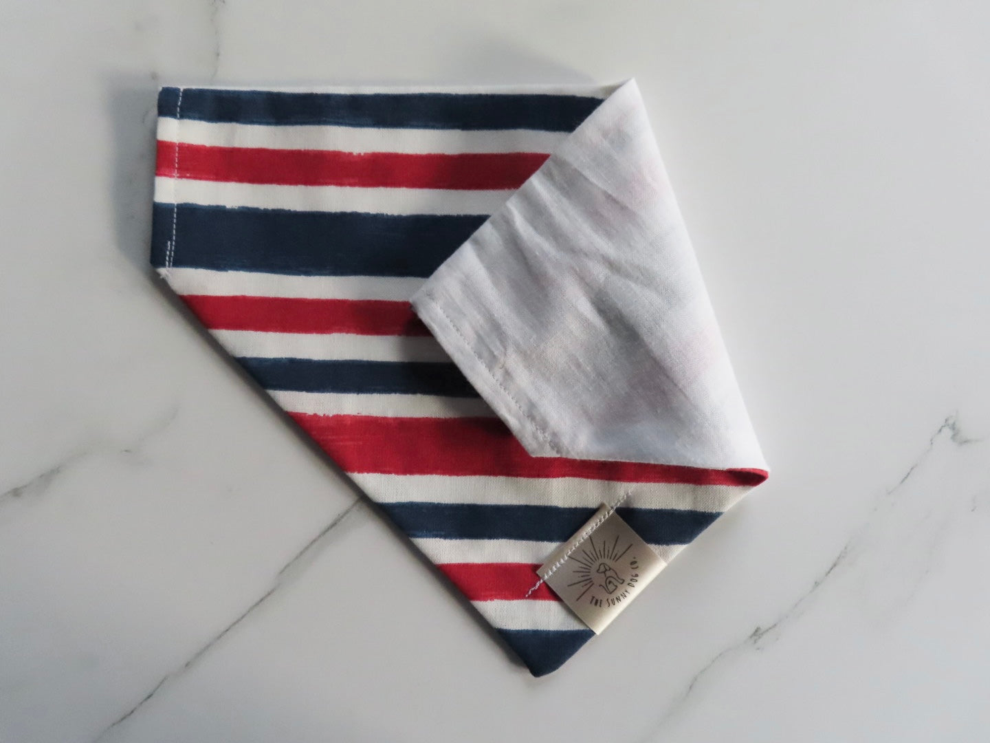Navy & White Stripes