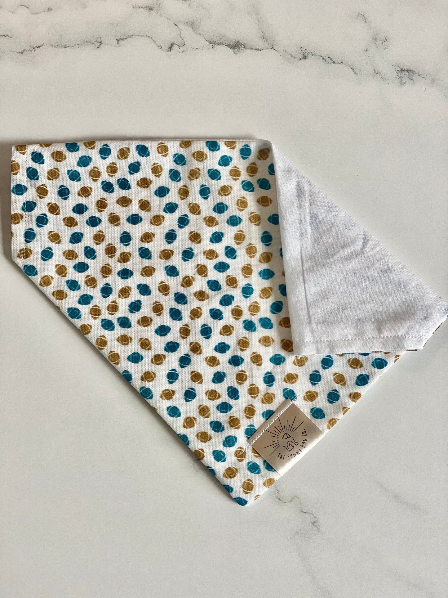 Over the Collar Dog Bandana-Jacksonville Jaguars-Personalized Dog Bandana-Customized Dog Bandana-Dog Gift-NFL Dog Bandana-Football Bandana