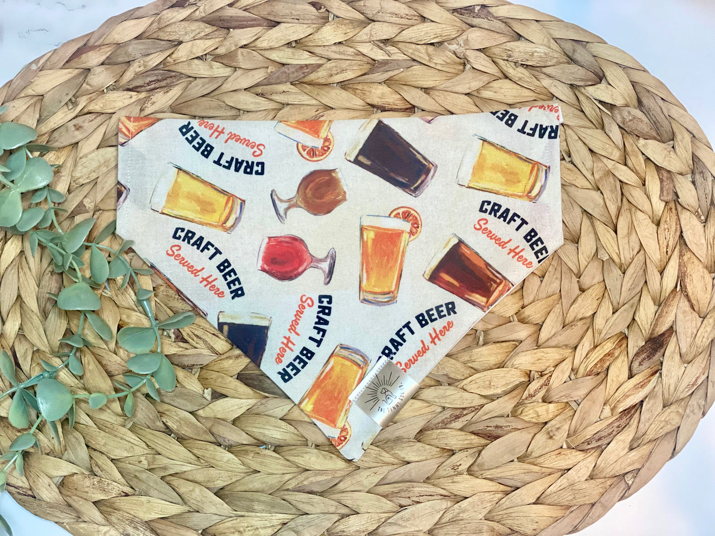Pint of Beer Dog Bandana