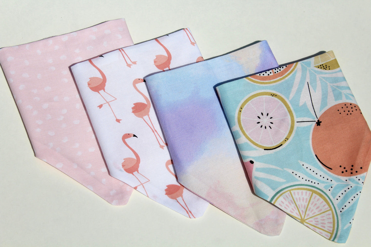 Over the Collar Dog Bandana-Fruity-Dog Mom Gift-Personalized Dog Bandana-Customized Dog Bandana-Dog Gift-Fruit Print Dog Bandana-Summer Dog
