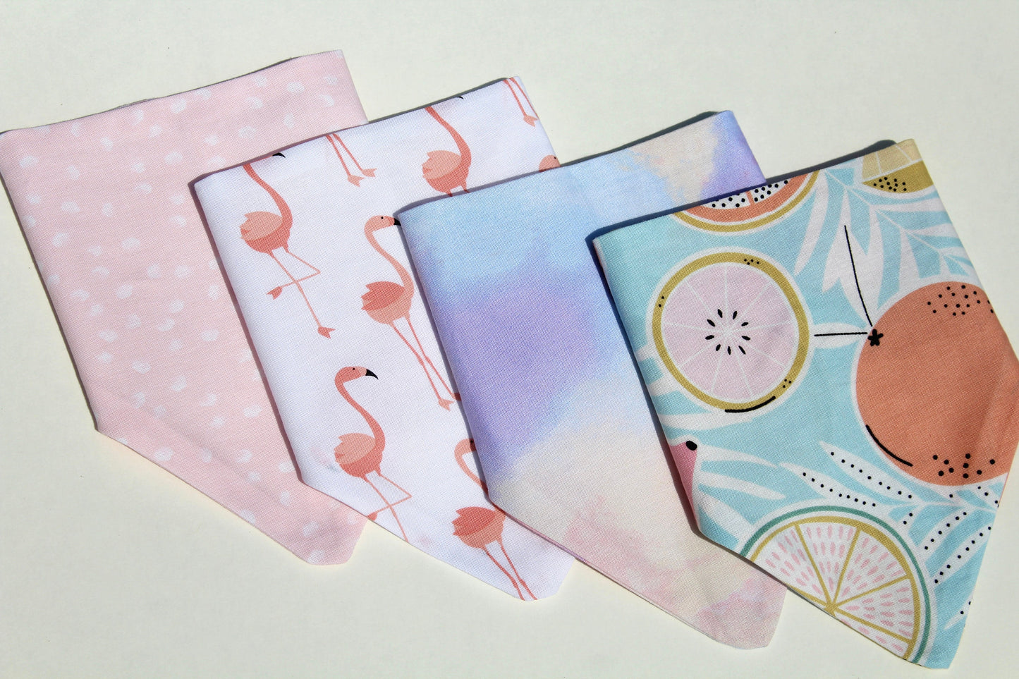 Over the Collar Dog Bandana -Flamingo-Dog Mom Gift-Personalized Dog Bandana-Customized Dog Bandana-Dog Gift-Flamingo Print Dog Bandana