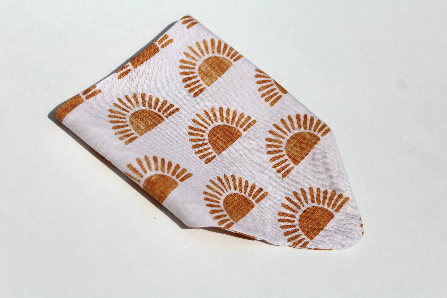 Over the Collar Dog Bandana - Sunny Dog - Dog Mom Gift - Personalized Dog Bandana - Customized Dog Bandana - Dog Gift -Sun Print Dog Bandana