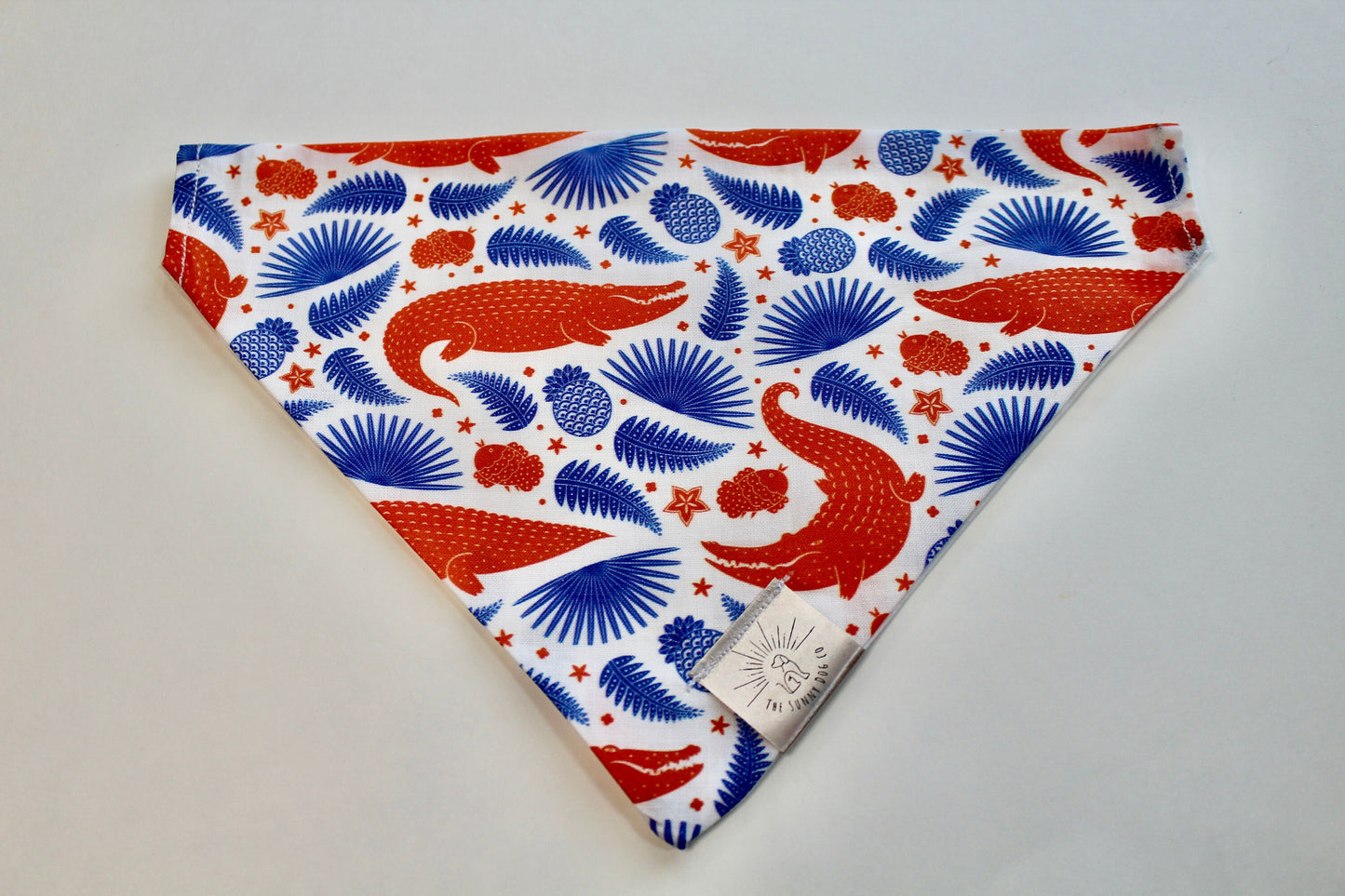 Over the Collar Dog Bandana-Florida Gators-Personalized Dog Bandana-Customized Dog Bandana-Dog Gift-College Dog Bandana-Football Bandana