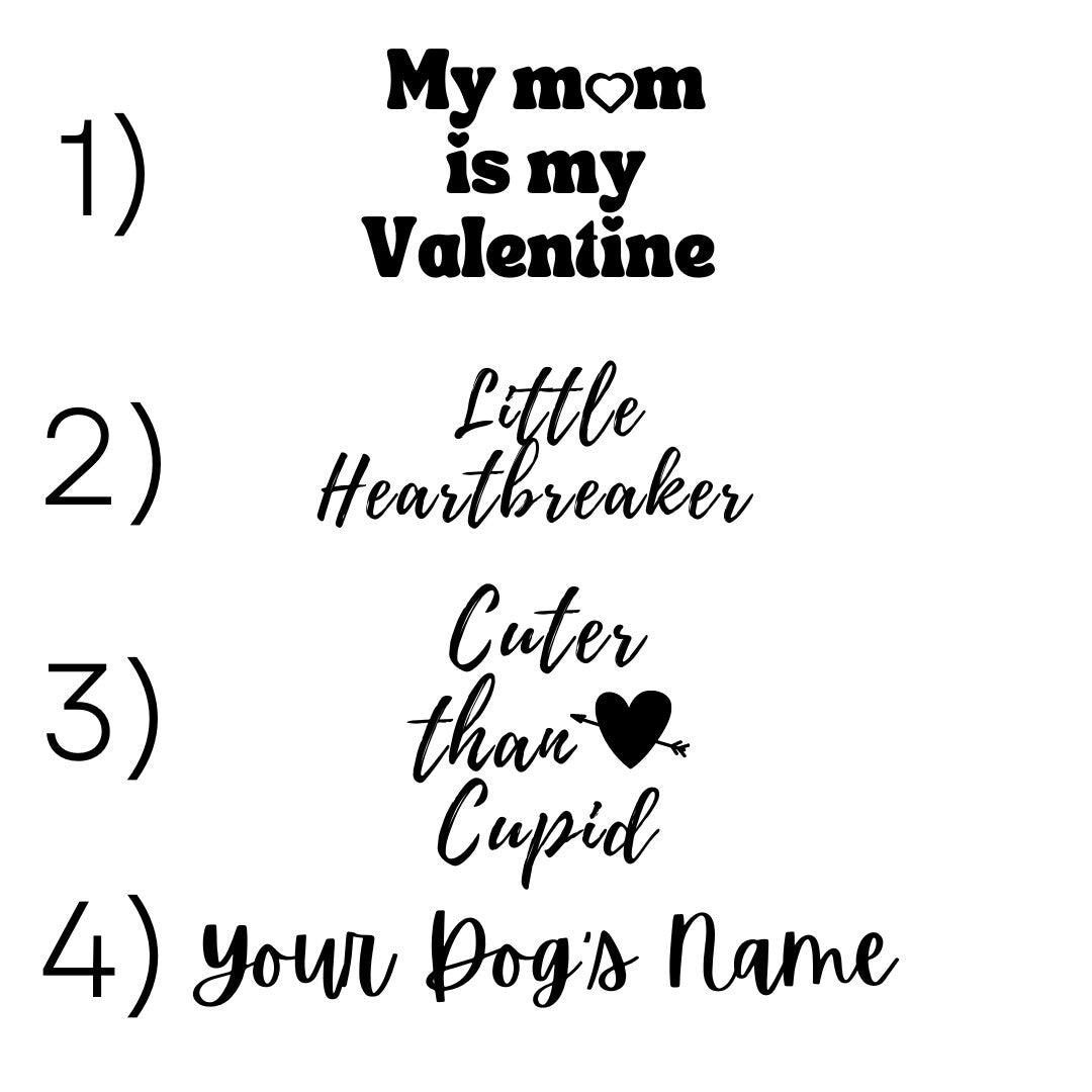 Over the Collar Dog Bandana -A Disco Valentines Gift-Personalized Dog Bandana-Customized Dog Bandana-Dog Gift-Valentines Dog Bandana