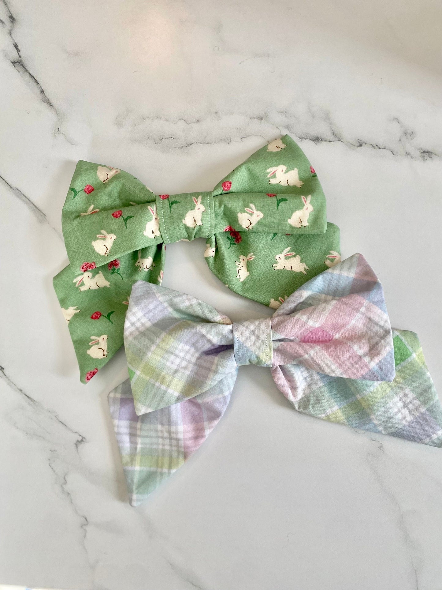 Over the Collar Dog Bow Tie-Easter Bunny Bow-Standard Bow-Sailor Bow-Easter Dog Bow Tie-Happy Easter-Hoppy Easter-Spring Bow Tie