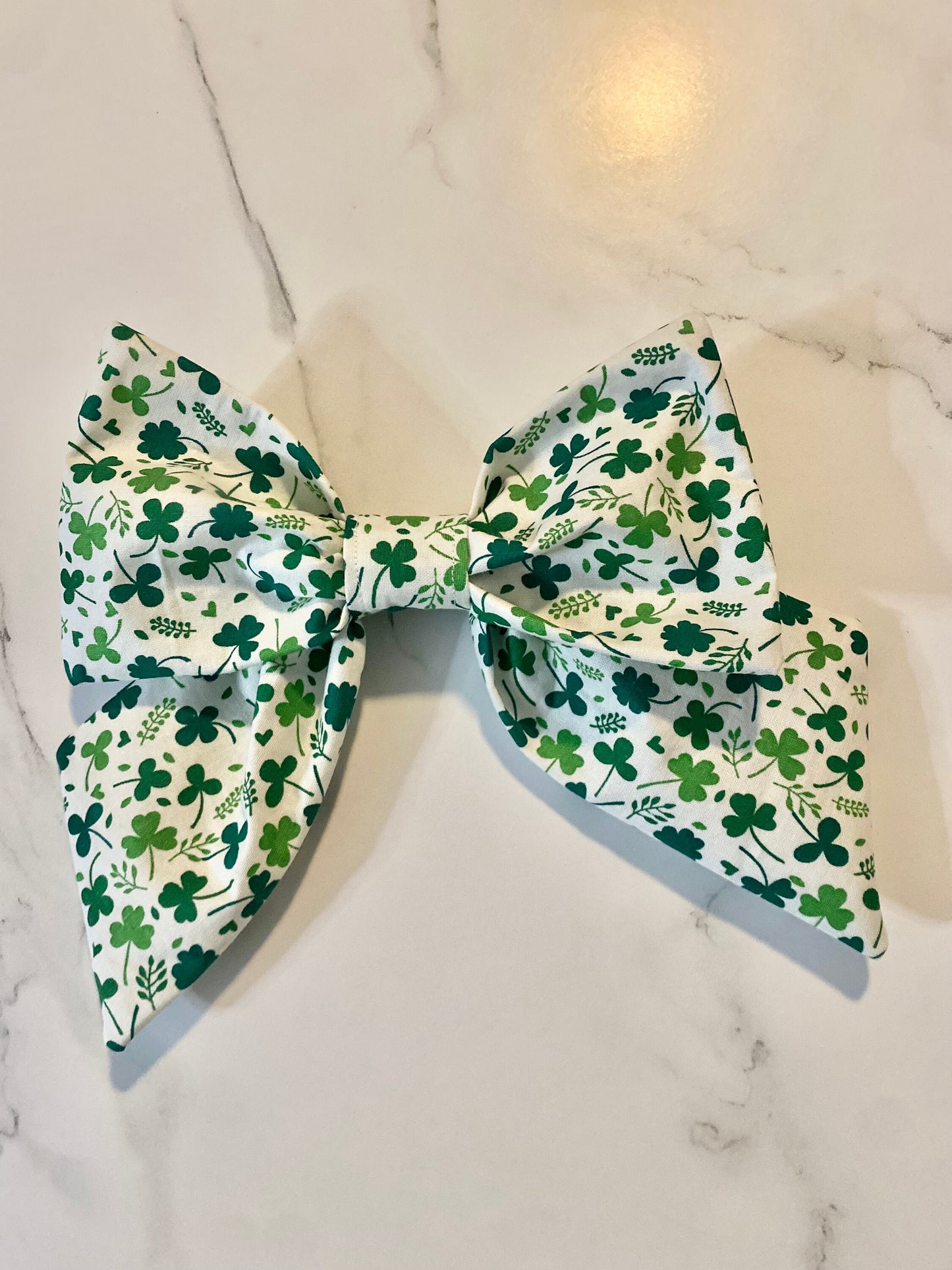 Over the Collar Dog Bow Tie-4 Leaf Clover Bow-Standard Bow-Sailor Bow-St. Patrick’s Day Dog Bandana-St. Paddy Day-Irish-St Patrick’s Day Gif