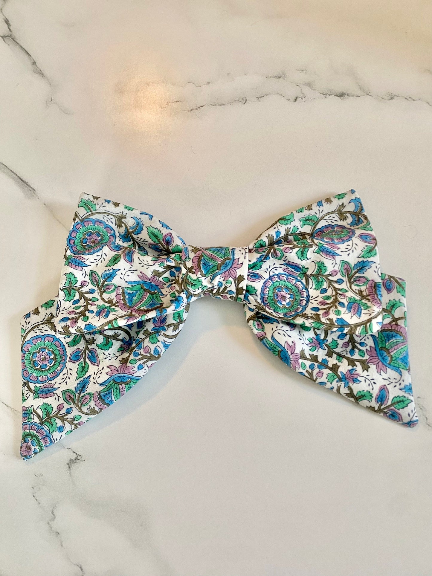 Over the Collar Dog Bow Tie-Spring Paisley Bow Tie-Standard Bow-Sailor Bow-Spring Dog Bow Tie-Floral Dog Bandana-Spring Bow Tie