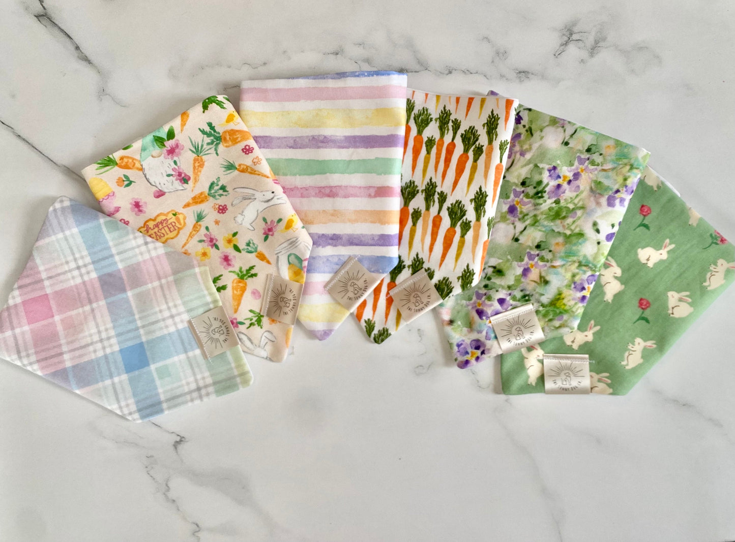 Over the Collar Dog Bandana- Easter Bunny-Easter-Easter Bunny Bandana-Personalized Dog Bandana-Customized Dog Bandana-Happy Easter Bandana