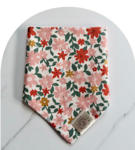Flower Patch Dog Bandana