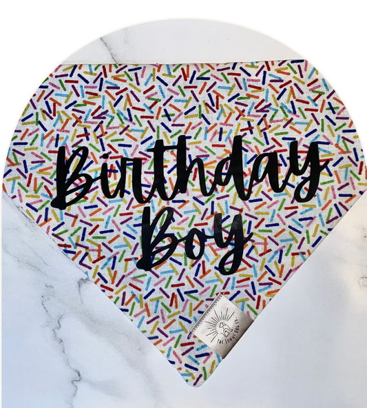 Birthday Boy/Girl Dog Bandana