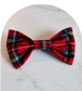 Red Flannel Bow