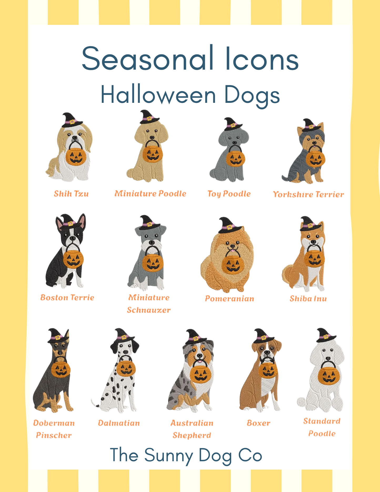 Personalized Halloween Dog Wreath Sash | Halloween Door Decor