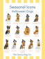 Personalized Halloween Dog Wreath Sash | Halloween Door Decor