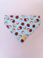 Over the Collar Dog Bandana-Coconuts Dog Bandana-Beach Dog Bandana-Personalized Dog Bandana-Customized Dog Bandana-Beach Bandana