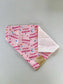 Over the Collar & Tie Dog Bandana-Pink Barkday Bandana-Birthday Bandana-Celebration Bandana-Personalized Dog Bandana-Customized Dog Bandana