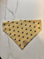 Over the Collar Dog Bandana-Bees-Personalized Dog Bandana-Customized Dog Bandana-Garden-Spring-Whimsical- Preppy- Dog Mom Gift