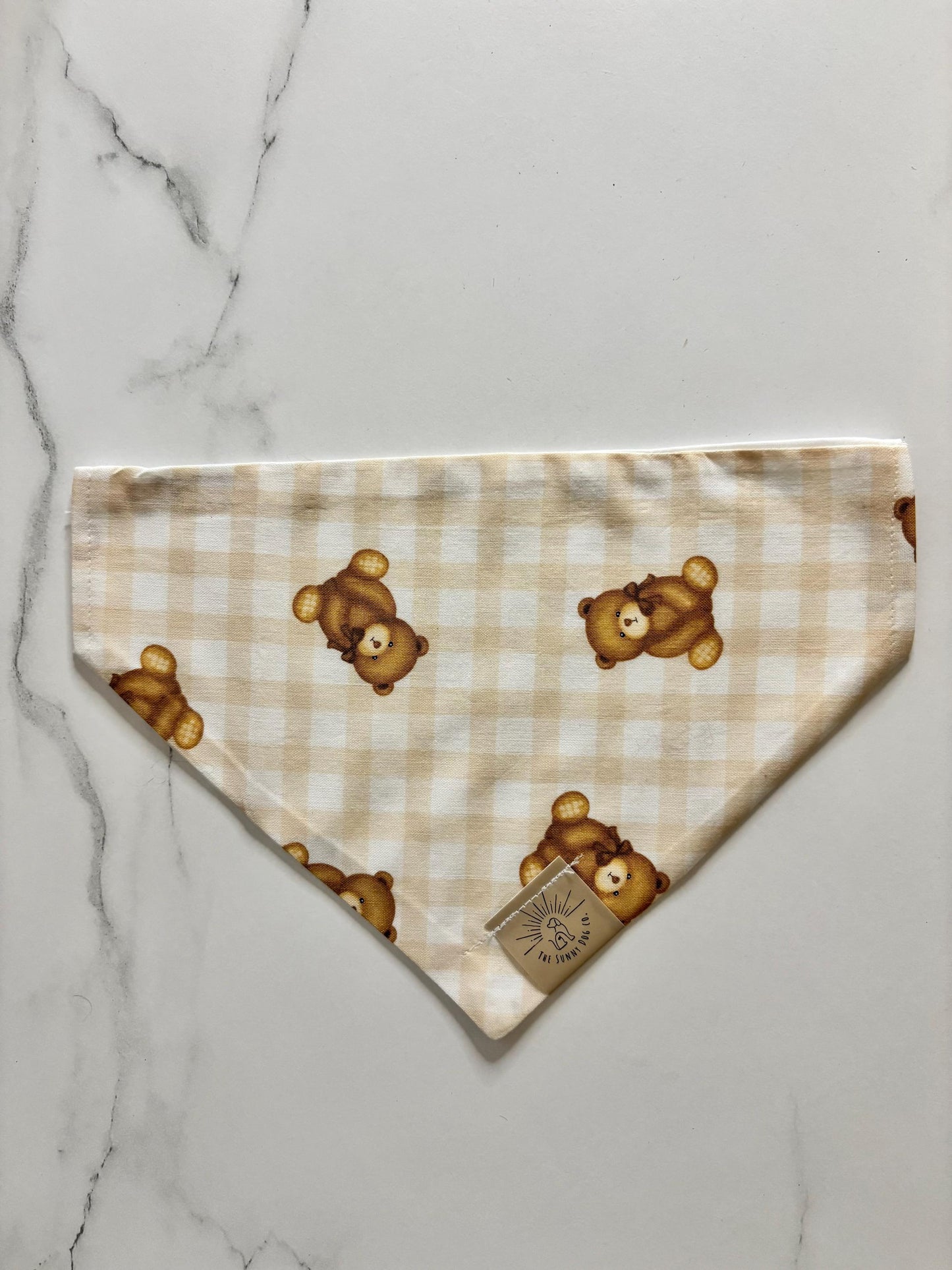 Over the Collar Dog Bandana-Teddy Bear-Personalized Dog Bandana-Customized Dog Bandana-Dog Gift- Baby Announcement-It's a Boy-It's a Girl
