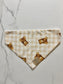 Over the Collar Dog Bandana-Teddy Bear-Personalized Dog Bandana-Customized Dog Bandana-Dog Gift- Baby Announcement-It's a Boy-It's a Girl