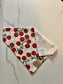 Over the Collar Dog Bandana-Tomato-Personalized Dog Bandana-Customized Dog Bandana-Summer- Floral-Springtime- Spring- Gardening