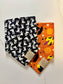 Over the Collar Dog Bandana-Ghost-Personalized Dog Bandana-Customized Dog Bandana-Dog Gift-Halloween Bandana-Fall Bandana-Spooky