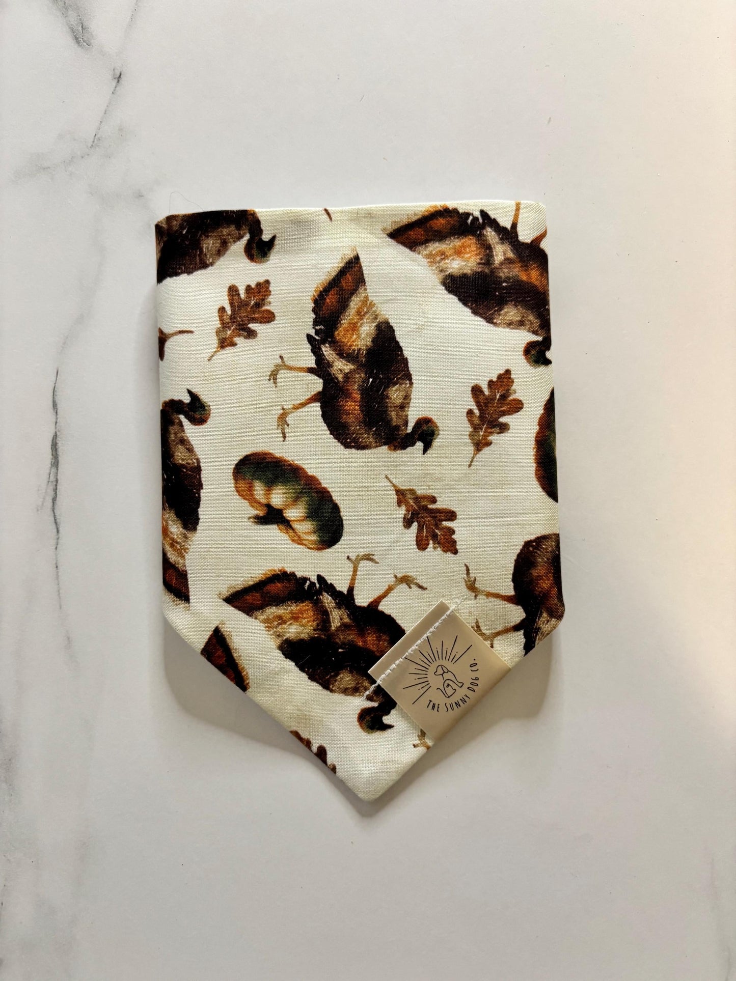 Over the Collar Dog Bandana-Thanksgiving-Personalized Dog Bandana-Customized Dog Bandana-Dog Gift-Thanksgiving Bandana-Fall Bandana