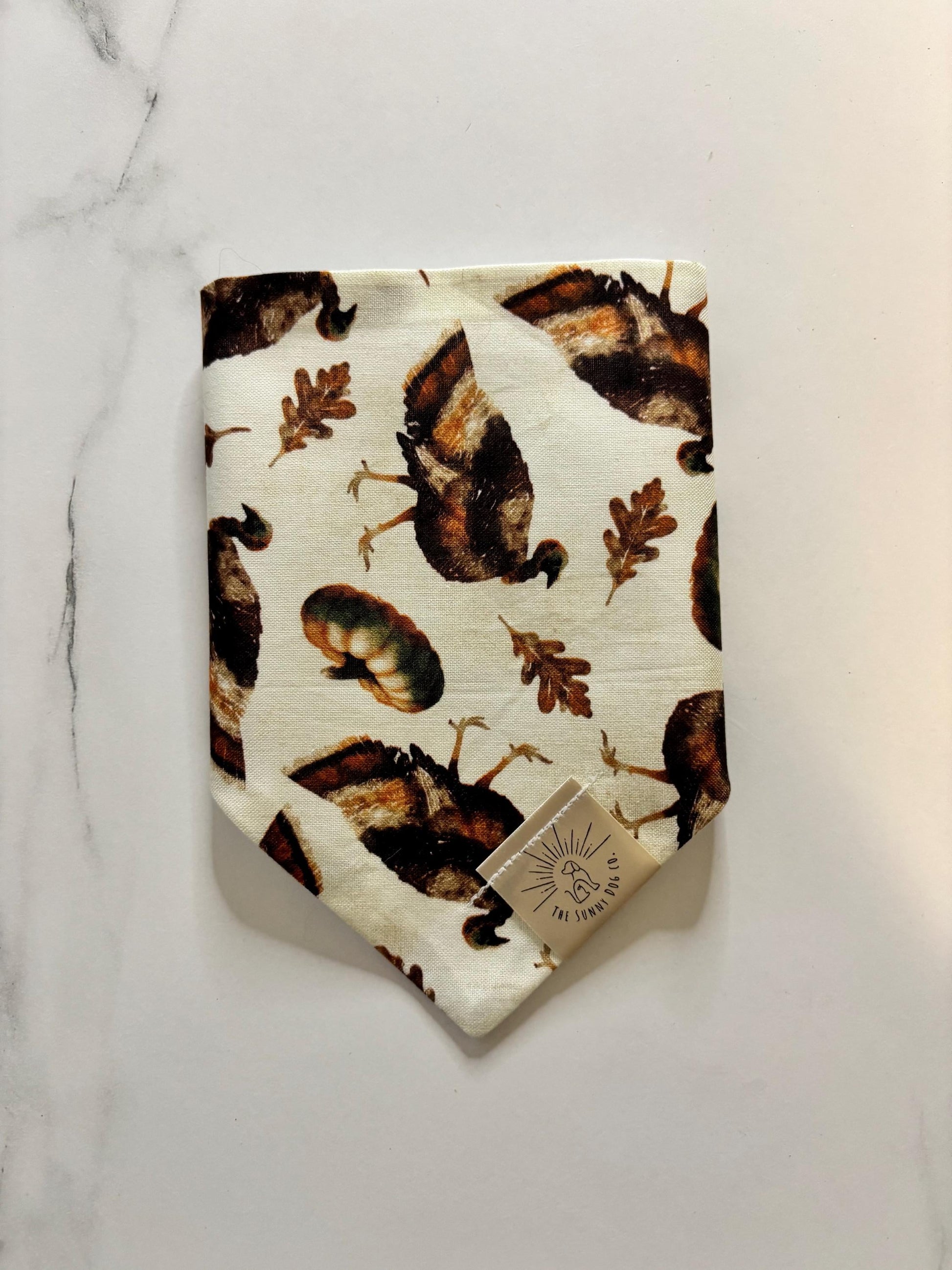 Over the Collar Dog Bandana-Thanksgiving-Personalized Dog Bandana-Customized Dog Bandana-Dog Gift-Thanksgiving Bandana-Fall Bandana