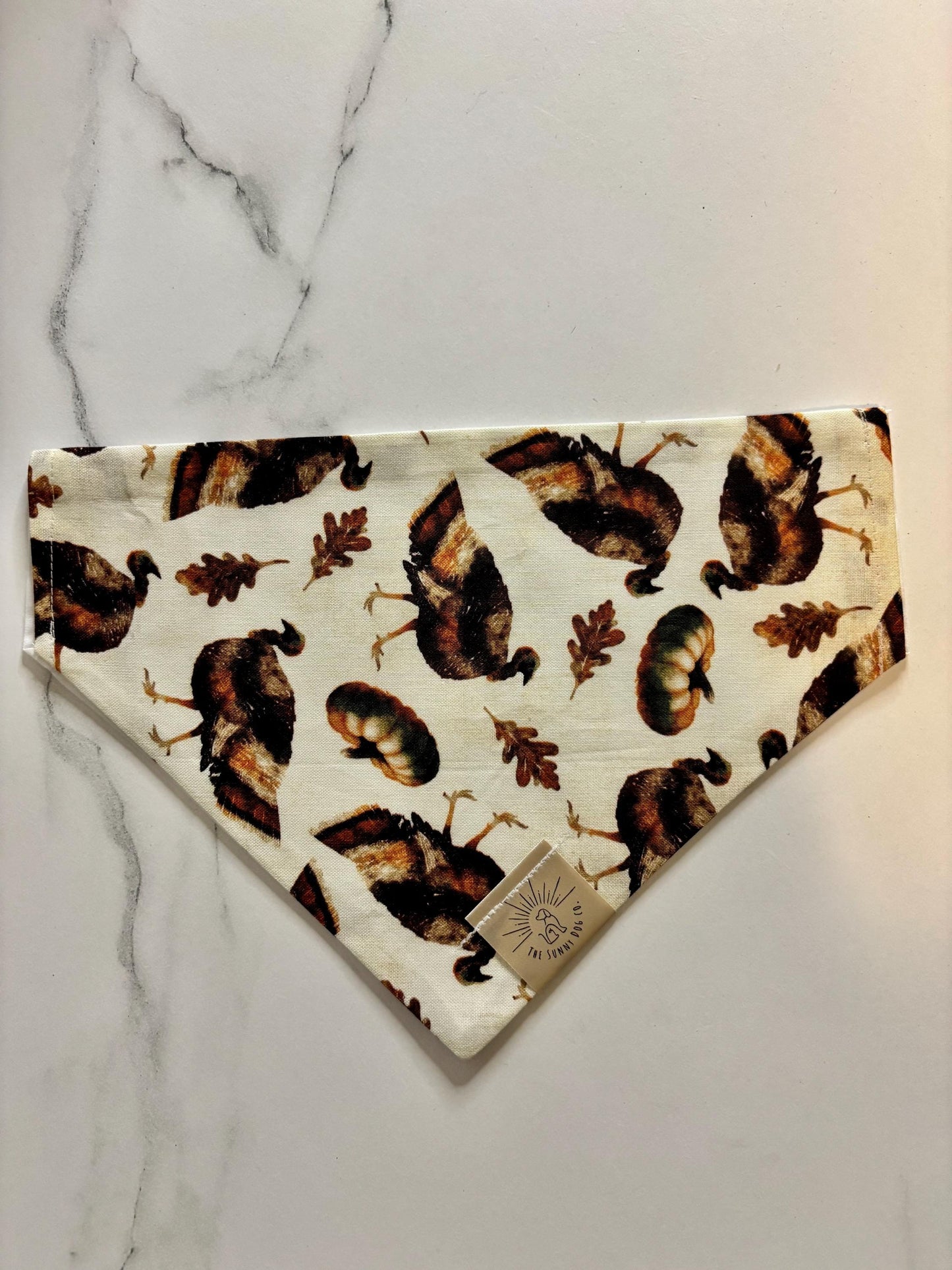 Over the Collar Dog Bandana-Thanksgiving-Personalized Dog Bandana-Customized Dog Bandana-Dog Gift-Thanksgiving Bandana-Fall Bandana