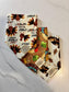 Over the Collar Dog Bandana-Turkey Turkey-Personalized Dog Bandana-Customized Dog Bandana-Dog Gift-Thanksgiving Bandana-Fall Bandana