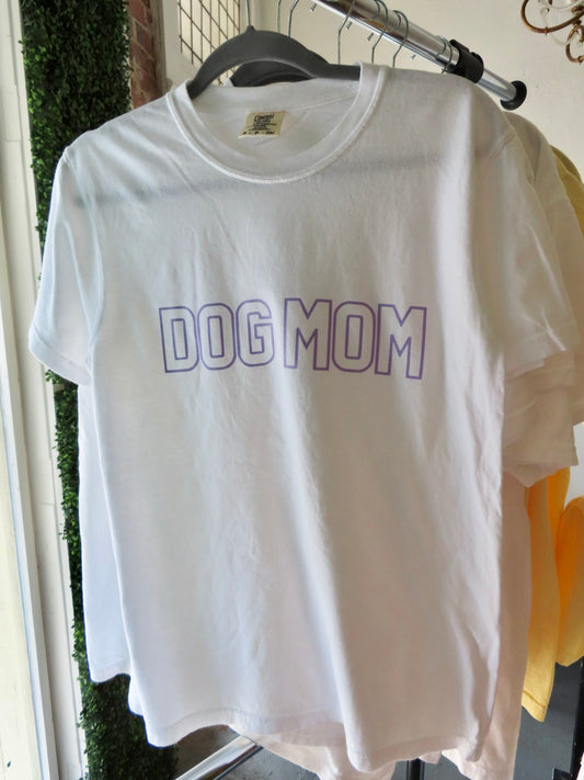 Dog Mom T-Shirt White