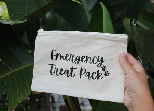 Canvas Dog Treat Bags-Emergency Treat Pack--Treat Pouch-Puppy Training Treat Pouch-TrainingTreat Pouch-Travel Pouch-Dog Travel-Dog Mom Gift