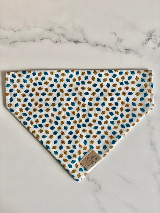 Over the Collar Dog Bandana-Jacksonville Jaguars-Personalized Dog Bandana-Customized Dog Bandana-Dog Gift-NFL Dog Bandana-Football Bandana
