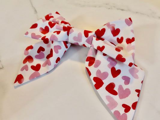 Over the Collar Dog Bow Tie-Sweetheart Bow-Standard Bow-Sailor Bow-Valentine’s Day Dog Bow Tie-Valentines Dog Style-Valentine’s Dog Gift