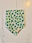 Over the Collar Dog Bandana-Tie on Bandana-4 Leaf Clover-St Patrick’s Day Bandana-Personalized Dog Bandana-Customized Dog Bandana