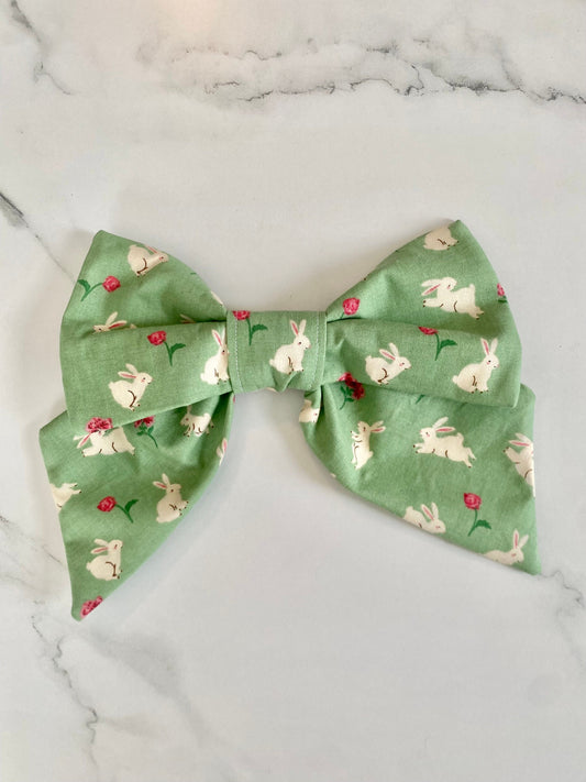 Over the Collar Dog Bow Tie-Easter Bunny Bow-Standard Bow-Sailor Bow-Easter Dog Bow Tie-Happy Easter-Hoppy Easter-Spring Bow Tie